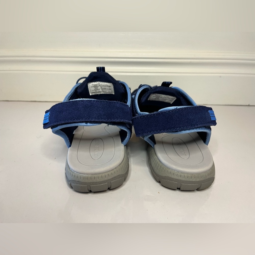Lands’ End Women’s Size 11D 11 D Navy Dark Blue Closed Toe Water Shoes - Picture 6 of 11
